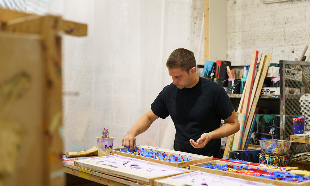 Loriel Beltran in the Studio