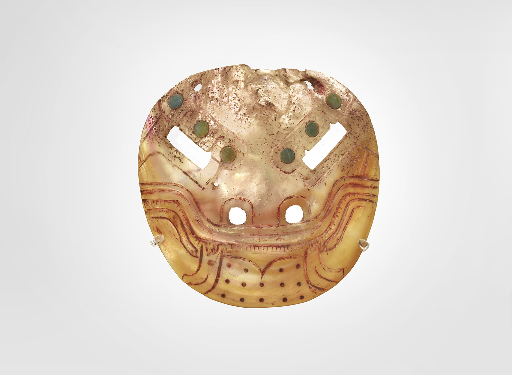 Las Bocas Mother-of-Pearl Mask